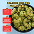 Healthy Master Cashew Nuts | Kaju | Green Chilli Flavour